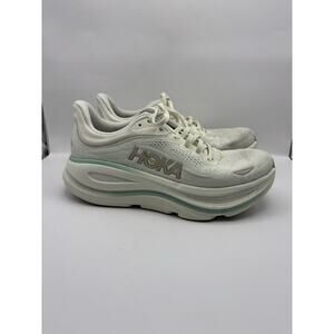 Hoka Bondi 9 Truffle Salt And Glass Running Shoes Women Size 9